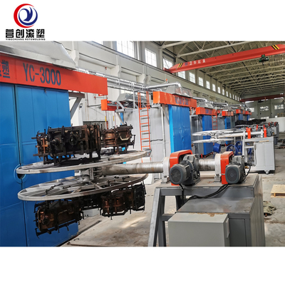acheter La machine automatique de Rotomolding de navette pour LDPE LLDPE de HDPE du PE pp a adapté les plastiques aux besoins du client creux énormes online manufacture