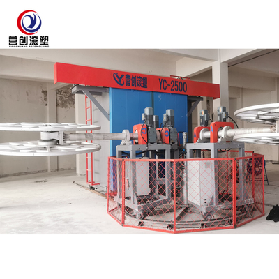 acheter Équipement de moulage rotatoire de bâti de rotation de machine/four de seau en plastique online manufacture