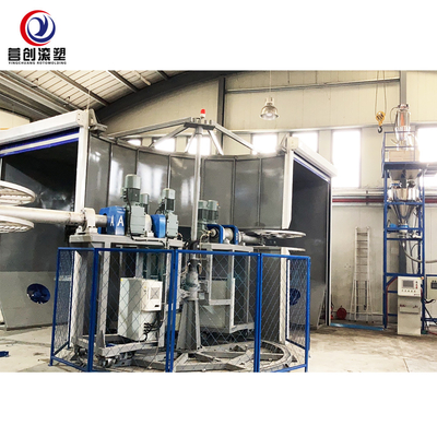 acheter machine de moulage 2500L rotatoire fonctionnelle multi pour la fabrication en plastique de produits online manufacture