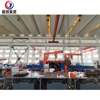 acheter Multi-arm rotational molding machine for water tank container manufacturing in china online manufacture