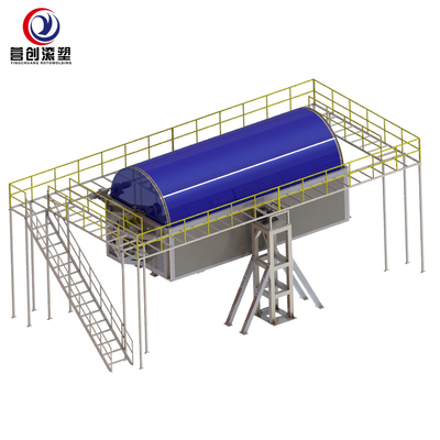 acheter Machine de moulage rotatoire en plastique de réservoir d'ISO9001 23KW 10000L online manufacture