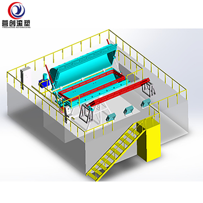 acheter Équipement de bâti de rotation de bateau de barbecue d'élevage/machine de bâti rotatoire online manufacture