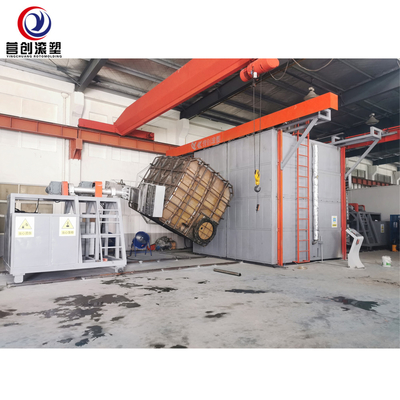 acheter Machine de rotomoulding à navette en LLDPE 62 kW pour usine de fabrication online manufacture