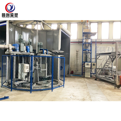 acheter 220V-480V machine de moulage rotatif de vêtements avec matériau d'emballage en plastique online manufacture