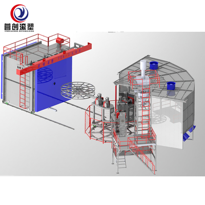 acheter Solution de moulage professionnelle rotatoire industrielle de machine de moulage online manufacture