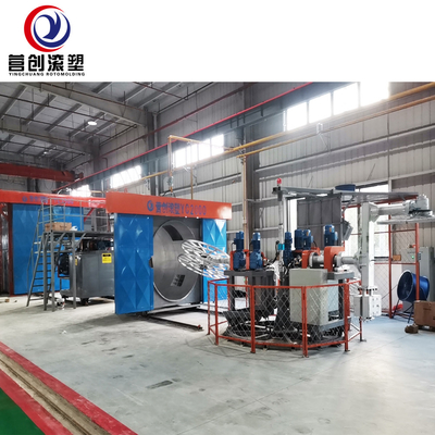 acheter Robuste machine de moulage rotatif avec des composants de qualité pour produire boîte de refroidissement online manufacture