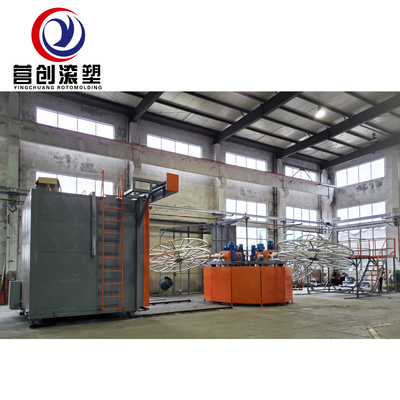 acheter Machine de rotomoulding bi-axiale LLDPE 7000L réservoir volume 1 année online manufacture