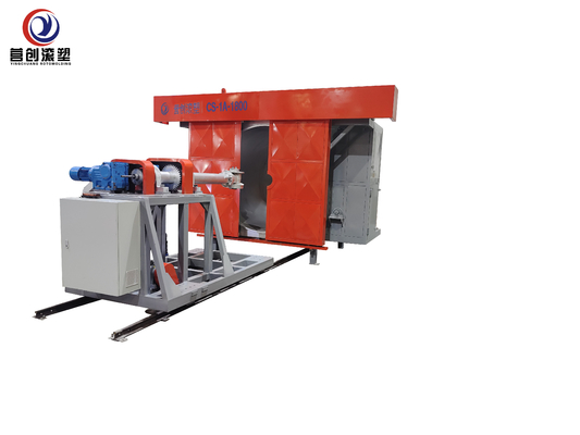 acheter Machine de moulage par rotation de moule de 0-50 mm pour conteneurs personnalisés online manufacture