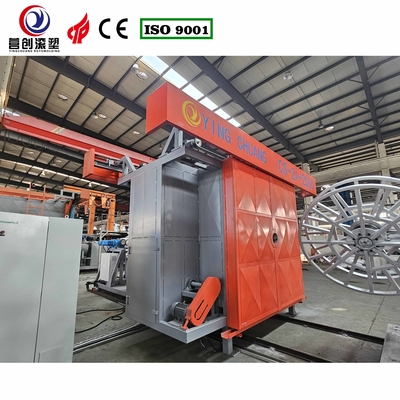 acheter Équipement de rotomolding contrôlé par PLC avec vitesse de rotation réglable online manufacture