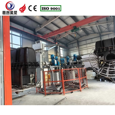 acheter Capacité d'alimentation 35 kg Machine de moulage rotatif avec fréquence régler la vitesse et le matériau de moulage en aluminium online manufacture
