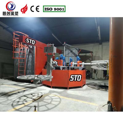 qualité  Yingchuang Roto PLC Control System Electric Heating Water Tank Manufacturing Machine Carousel Rotomolding Machine usine