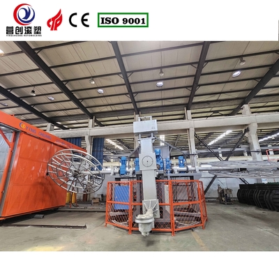 acheter Machine de rotomoulding bi axiale à refroidissement par air avec commande automatique et chauffage électrique online manufacture