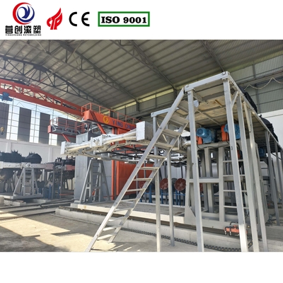acheter Machine de rotomoulage navette multi-bras personnalisée 200-400C online manufacture