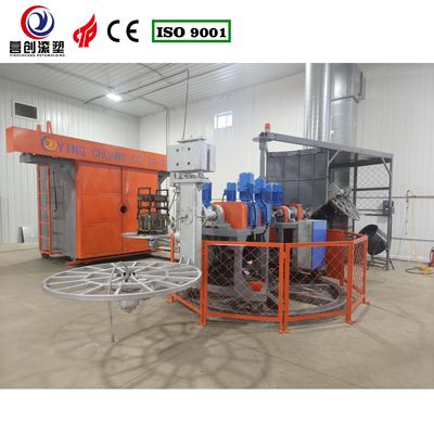 acheter Yingchuang Roto Carousel Rotomolding Machine CC-3A-2000 pour Glacière Isolée Camouflage online manufacture