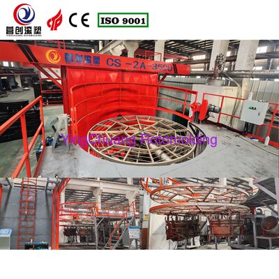 acheter Température de moulage 200-400C Shuttle Rotomolding Machine dimension personnalisée de la machine conçue pour fournir un produit cohérent fabrication en ligne