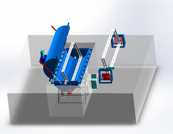 acheter Le rock facile Rotomoulding d'entretien usine avec le contrôle de PLC de delta online manufacture