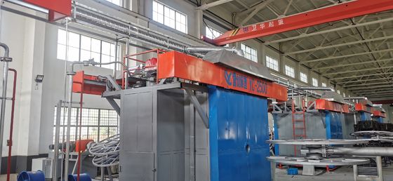 acheter Machine de rotomoulding à navette contrôlée par PLC online manufacture