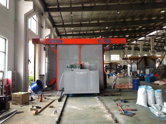 acheter La navette Rotomolding de système de contrôle de PLC usinent la capacité de brûleur de 380V/50Hz 500000 Kcar online manufacture