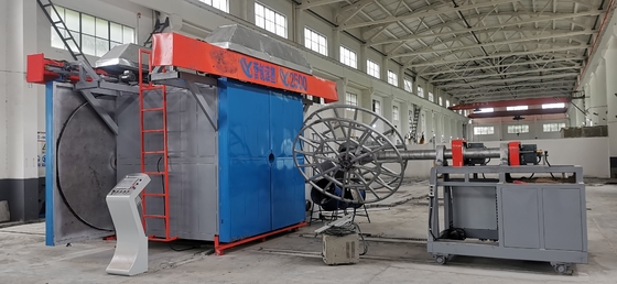 acheter Machines automatiques de Rotomolding de navette pour 1000kg Max Mold Weight online manufacture