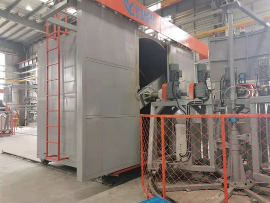 acheter machine tournante 1000kg Max Mold Weight de Rotomolding de navette de la vitesse 1-8rpm online manufacture