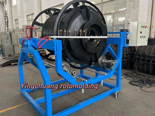 Machine de petit pain de la roche N de flamme nue de Rotomolding pour le réservoir d'eau