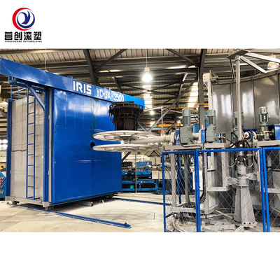 New 3 arm Carousel rotomolding machine rotomolding water for sales