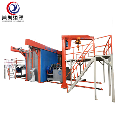 plastique Thermoforming de réservoir d'eau de stockage de machine de Rotomolding de la navette 220v