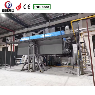 Machine de rotomoulding à rouleaux rocheux à commande PLC DELTA de précision optimale