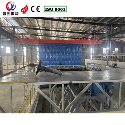 Machine de rotomoulding à navette multifonctionnelle pour une production économe en énergie