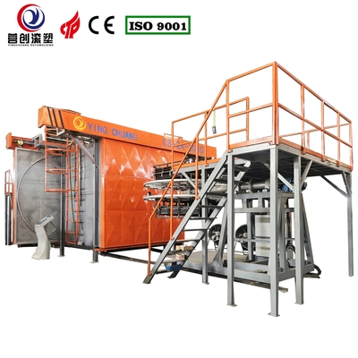 Machine de rotomoulding à vitesse de rotation réglable pour les besoins de production des usines de fabrication
