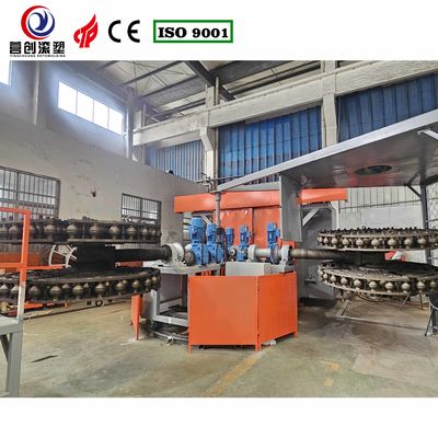 Équipement de moulage rotatif de carrousel avec système automatique de changement de moule rationaliser la production pour pickleball