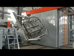 25000L machine à moulage rotatif à deux bras pour le moulage de plastique