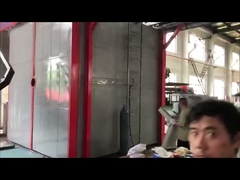 Machine de rotomoulding à navette à deux stations pour usine de fabrication