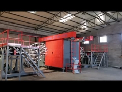 Équipement de rotomoulding fiable 10000L Volume du réservoir 220V/380V/440V Voltage disponible