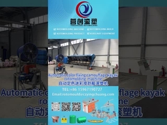 Machines de fabrication de kayaks personnalisables Machines de rotomoulding rock and roll