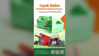 Machine de rotomoulage à navette CS-2A-3500 | Processus de production complet pour l'écope de kayak | Motisma Yingchuang